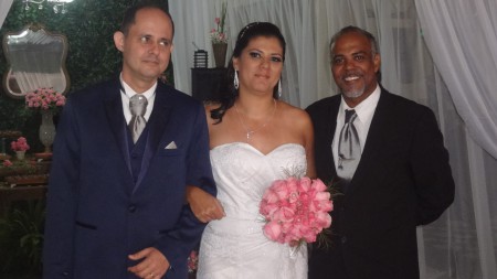 CELEBRANTE NA CERIMÔNIA DE LUCIANA & EDUARDO